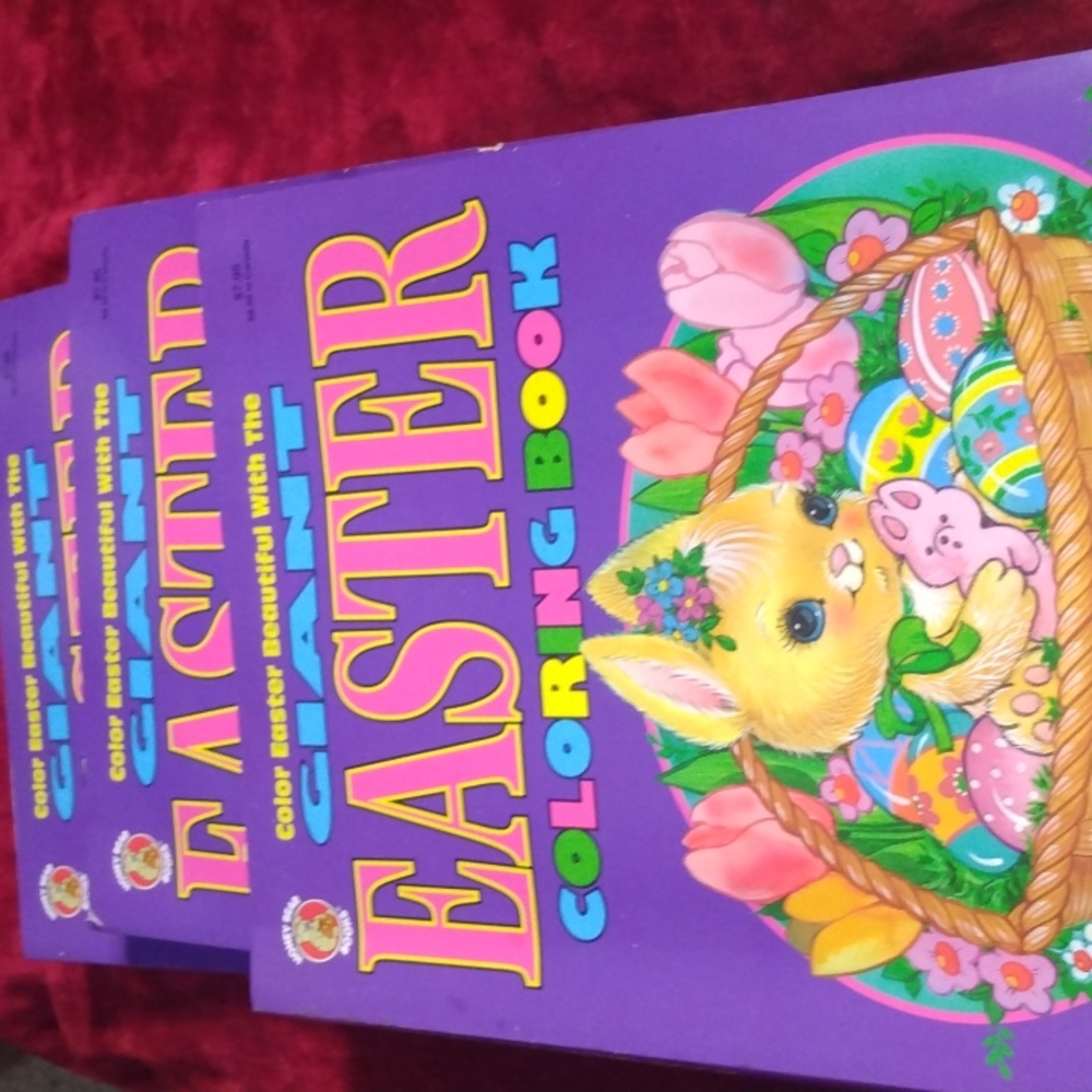 Giant Easter Coloring Book - Picture 1 of 4